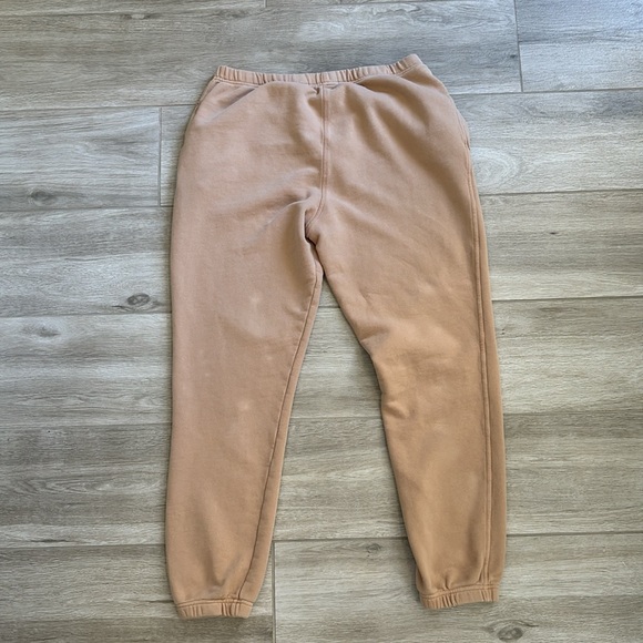 Spiritual Gangster Tan Jogger Sweatpants Size Large - Picture 13 of 14